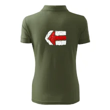 Párová turistická značka  červená