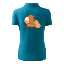 Kapybara so zmrzlinou