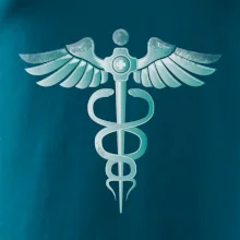 Hrdinovia zdravotníctva - logo (Pecka design)