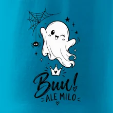 Buu ale milo - roztomilý duch čiernobiely