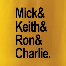 Mick Keith Ron Charlie
