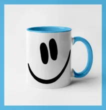 Emoji bez obrysu - usmev