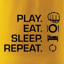 MMA eat sleep repeat