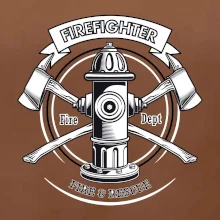 Firefighter logo Fire and rescue
