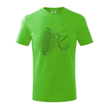 Tenisová raketa jedným ťahom Tenisová raketa jedným ťahom