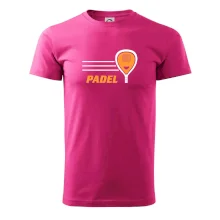 Padel - oranžová raketa