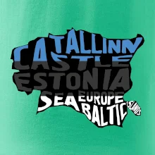 Mapy - názvy miest - Estónsko