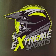 Motocross extreme sports helma