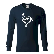 Husľový kľúč srdce Husľový kľúč srdce