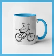 Vtáčik na bicykli Vtáčik na bicykli