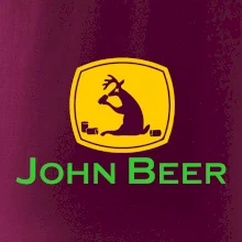 John Beer jeleň s pivom