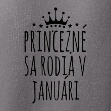 Princezné sa rodia v januári