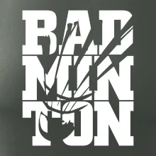 Badminton nápis Badminton nápis