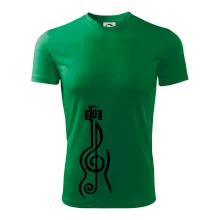 Husľový kľúč gitara Husľový kľúč gitara