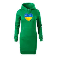 Ukrajina srdce vlajka Ukrajina srdce vlajka