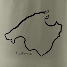 Mallorca - obrys ostrova