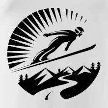 Skokan čierny v kruhu