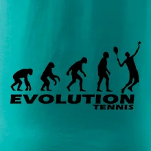 Evolúcia tenis chlapec