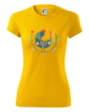 Folklór - sliepky s margarétkami