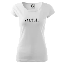 Evoluce paddleboard žena