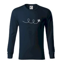 Dráha letu včely - slučka Dráha letu včely - slučka