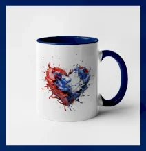 Srdce rozprsknuté - Slovenské farby