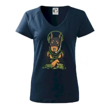 Bojový doberman (Pecka design)