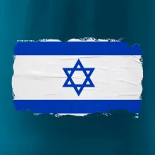 Izraelská vlajka plagát