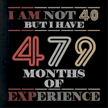 40 years 479 months of experience