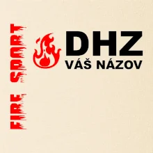DHZ (oheň, firesport, názov sboru - vlastný nápis)