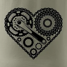 Srdce plné cyklo dielov