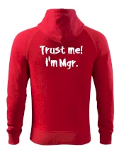 Trust me I´m  Mgr. / Ver mi som Magister.