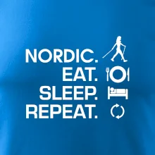 Nordic walking eat sleep