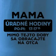 Mama úradné hodiny Mama úradné hodiny