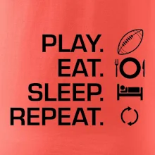 Play Eat Sleep Repeat americký fotbal