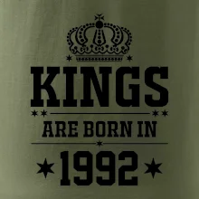 Kings are born in 1992 Kings are born in 1992