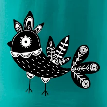 Vtáčik čiernobiely folklór Vtáčik čiernobiely folklór