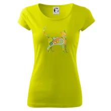 Mačka farebné krivky