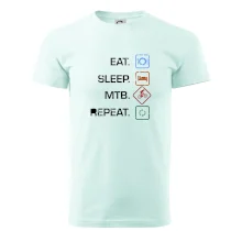 Eat sleep MTB repeat Eat sleep MTB repeat