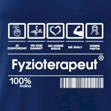 Čiarový kód fyzioterapeut