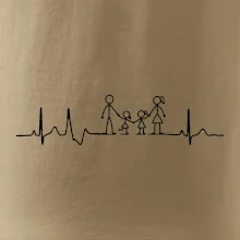 EKG rodina a dve dievčatá