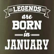 Legends are born in January