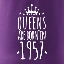 Queens are born in 1957