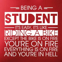 Being a student - bike Being a student - bike