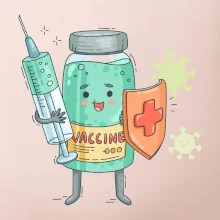 Cartoon vaccine