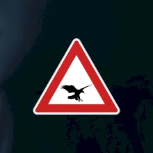 Dopravná značka - Pozor orol