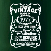 Vintage Etiketa - 1977