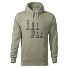 Šachové figúrky kreslené