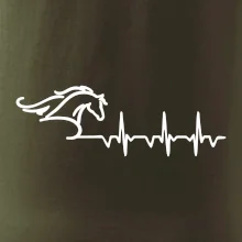 Hlava koňa EKG Hlava koňa EKG
