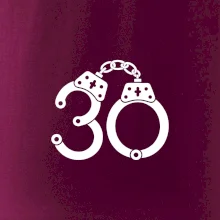 Narodeninové tričko pre policajta - putá 30